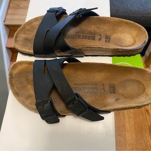 Black Birkenstocks- Sz 37